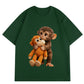 💥Summer Hot Sale 50% OFF💥Unisex Monkey Hugging Toy Graphic T-Shirt