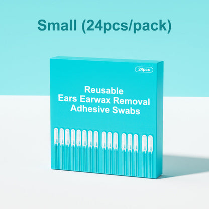 ⏳LAST DAY SALE: ￡7.99!!🎁Buy 1 Get 1 Free🔥👂Reusable adhesive swabs for removing earwax