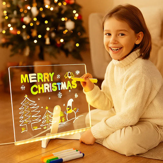 ✨LAST WEEK SPECIAL PRICE!!⏳🎨Luminous Led Drawing Board For Children