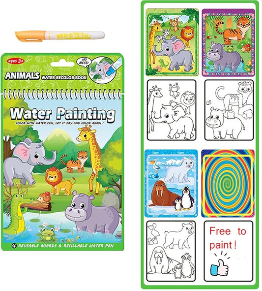 🌈2025 New Hot Sale 50% OFF!✨️Reusable Magic Water Doodle Book