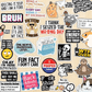 🎁Limited Sale 50% OFF💥BUY 1 GET 1 FREE🔥 Set of 130 Pcs Funny Saying Stickers