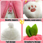 ⏳LAST DAY SALE: ￡7.99!!  🍓Strawberry Bunny Transformed into Little Rabbit🎀 Fruit Doll Plush Toy🐰