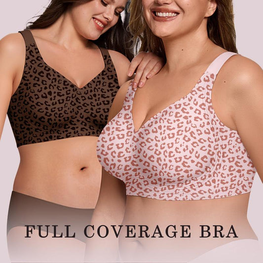 💖LAST DAY SALE 50% OFF💕Womens Comfortable Wireless Bralettes Seamless Deep V Everyday Bra 2