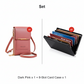 🔥Last Day Promotion：ONLY ￡7.99!!👜 📱 Simple and elegant women's touchscreen crossbody phone wallet