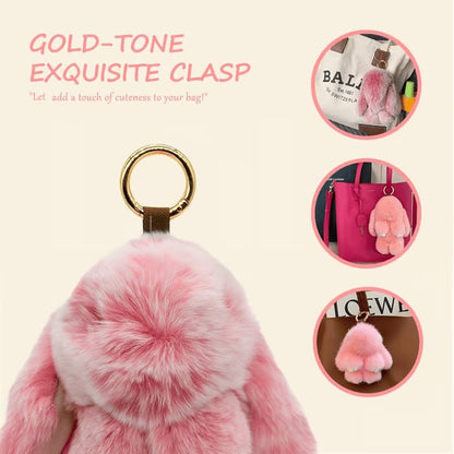 🏆LIMITED TIME SPECIAL SALE 49% OFF🐰Handmade Soft Bunny PomPom Charms