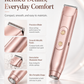 🚨 Pink GONE !! ACT FAST ⚡Bikini Trimmer for Women, Electric Shaver and Razor Rechargeable 2-in-1 Body and Facial Epilator, Underarms and Legs, IPX7 Waterproof