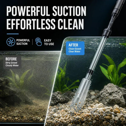 🐠⏳LAST DAY SALE ONLY￡10.99!🔥Electric Aquarium Gravel Cleaner✨