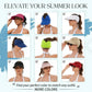 🔥 Summer Hot Sale 60% OFF💕UPF 50+ Sun Visor Ponytail Hat