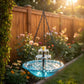 🔥💐SPRING DAY SALE- ONLY £10.99!!⚡50K+ SOLD!🐦Solar Cascade Hanging Bird Bath Fountain