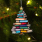🎄📚✨Christmas Book Tree Suncatcher Ornament
