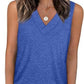 🏖️Summer Hot Sale 50% OFF💥Buy 2 Get 5% Off✨Women's Sleeveless V-Neck Slimming Loose Fit Casual Tank Top