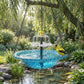 🔥💐SPRING DAY SALE- ONLY £10.99!!⚡50K+ SOLD!🐦Solar Cascade Hanging Bird Bath Fountain