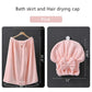 🎉HOT SALE 50% OFF🎁Plus Size Adjustable Oversized Wrap Bathrobe Set