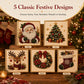 🥳2026 HOT SALE🥳💞50K+ SOLD!🎄✨ DIY Christmas Pearl Diamond Art Kit– 5 festive designs, 3D raised beads & display frame included. A sparkling holiday masterpiece for your wall! 🖼️🎨