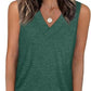 🏖️Summer Hot Sale 50% OFF💥Buy 2 Get 5% Off✨Women's Sleeveless V-Neck Slimming Loose Fit Casual Tank Top