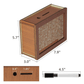 🔥NEW YEAR SALE £7.99!!⚡50K+ SOLD!💰Cash Vault Wooden Savings Box