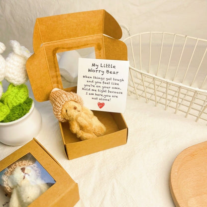 🔥Hot Sale 50% Off💥Buy 2 get 1 free🎁Handmade Mini Plush Teddy Bear in Box