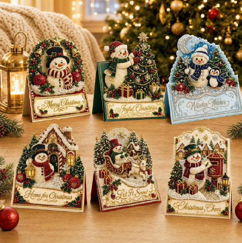 🎅Christmas HOT SALE💞50K+ SOLD!✨DIY 3D Christmas Greeting Cards  6-Piece Set