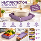 🎁💥LAST DAY SPECIAL PRICE!-￡7.99!!✨Magnetic Silicone Trivet — Foldable Pot Mat & Mini Tray