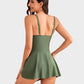 🩱Summer Hot Sale 50% OFF💃Women's One Piece Tummy Control Tie Knot Swimsuit 4