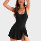 🩱Summer Hot Sale 50% OFF💃Women's One Piece Tummy Control Tie Knot Swimsuit 4