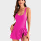 🩱Summer Hot Sale 50% OFF💃Women's One Piece Tummy Control Tie Knot Swimsuit 4
