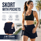 🏆Over 30,000 units sold ⌚️ Anti-Chafing Active Skort – Super soft and comfortable🔥 Perfect For Running, Tennis, Gym & Daily Wear! 🏃‍♀️🎾✨
