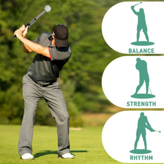 🔥Hot Sale 50%🔥Telescopic club, Retractable Golf Swing Training Aid