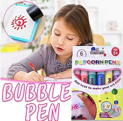🎁Buy 1 Get 1 Free🔥⚡ 50K+ SOLD! Almost Gone-💥✨DIY Bubble Popcorn Drawing Pens🎨(6 PCs)