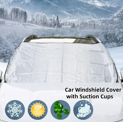🎄LAST DAY PROMOTION 50% OFF!!❄️4-Layer Magnetic Windshield Car Cover