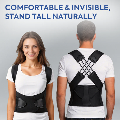 🔥LAST DAY SAVE 65% OFF👍Strong Support Universal Adjustable Back Posture Corrector🏃‍♂️