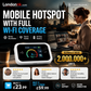 🥳2026 HOT SALE🥳💞50K+ SOLD!📶🌐 50% OFF! Mobile Hotspot – Portable WiFi, full coverage anywhere. No contract, no setup. Stay connected on the go! 📱✨（No card included））