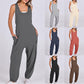 🏖️Summer Hot Sale 50% OFF🌼Women's Sleeveless Baggy Jumpsuit