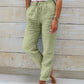 🌸LAST DAY SPECIAL PRICE: ￡11.99!!🌸Women's  Elastic Waist Cotton Linen Casual Pants