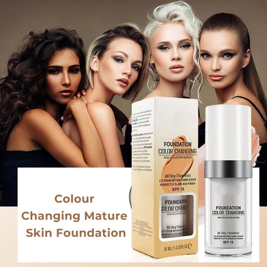 🎉Buy 2 Get 1 Free🎉Long-Lasting Moisturizing Colour Changing Foundation
