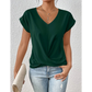 🔥2025 LAST DAY SALE 50% OFF💥BIG SALE💷Best Price👚Casual Short Sleeve Elegant V-neck Twist Tee