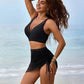 🌊Summer Hot Sale-60% Off!!👙Swim Skirt High Waisted Bikini Sets Tummy Control Swimsuits 2