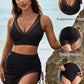 🌊Summer Hot Sale-60% Off!!👙Swim Skirt High Waisted Bikini Sets Tummy Control Swimsuits 2