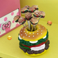 Hamburger-Themed Fruit Fork Set