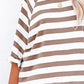 🎉Limited Sale 50% OFF🔥Buy 2 get 5% off 🎉Women's Round Neck Striped Short Sleeve Casual Top