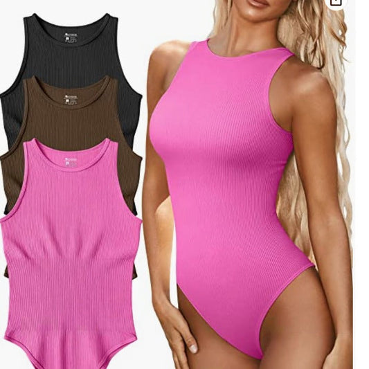 🎁LAST DAY 49% OFF🔥High Neck Thong Bodysuit Shapewear🎁