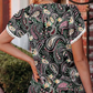 🌷Summer Hot Sale 50% Off🍃💖Women's Cute Fringe Cuff Short-Sleeve Printed Tops