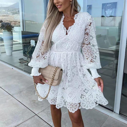 🌷Summer Hot Sale 50% Off💕Women’s Sexy Cutout Lace Dresses