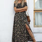 🌷Summer Hot Sale 50% Off💕Women's Elegant Floral Off-Shoulder Dress