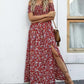 🌷Summer Hot Sale 50% Off💕Women's Elegant Floral Off-Shoulder Dress