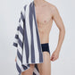 🔥Hot Sale 50% Off🔥Quick Dry Striped Microfiber Beach Towel