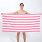 🔥Hot Sale 50% Off🔥Quick Dry Striped Microfiber Beach Towel