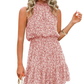 ⏰Hot Sale 50% Off🔥Buy 2 get extra 5% off💃2025 New Summer Halter Neck Pleated A Line Dress