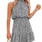 ⏰Hot Sale 50% Off🔥Buy 2 get extra 5% off💃2025 New Summer Halter Neck Pleated A Line Dress