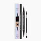 🌷Hot Sale 50% Off💥Buy 1 Get 1 Free💥Dual-Ended Eyebrow Pen & Brush - 2PCS/Set